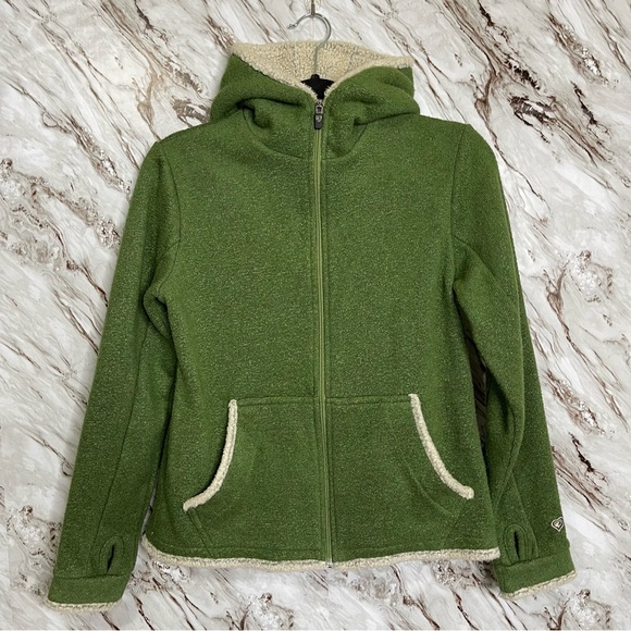 Kuhl Jackets & Blazers - KUHL Women's Hooded Alfpaca Fleece Hooded Zip Up Jacket Coat Size M